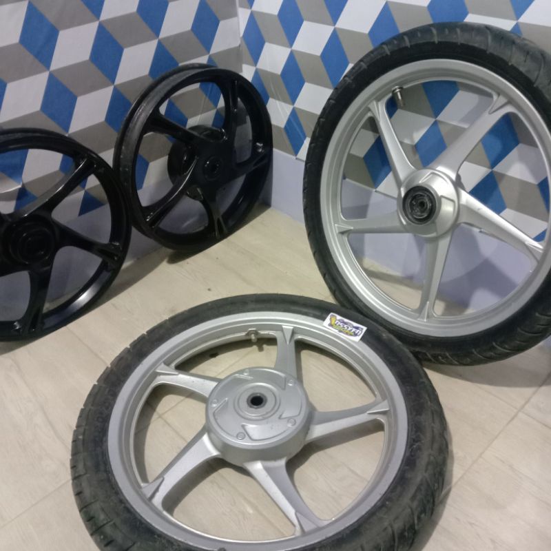 Enkei 2006 non ketrik copotan/velg Enkei Nouvo z/lele