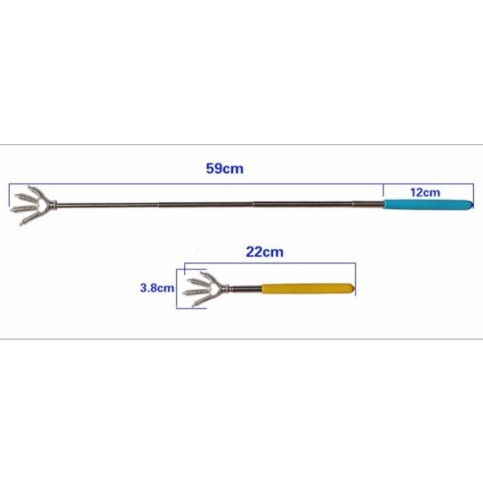 Alat Garuk Punggung Badan Eagle Scratcher Stainless Steel HUAMIANLI