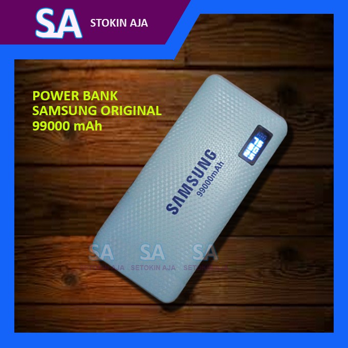 Power Bank Samsung / Oppo 99000 mAh For Universal Mobile Handphone Original 100%