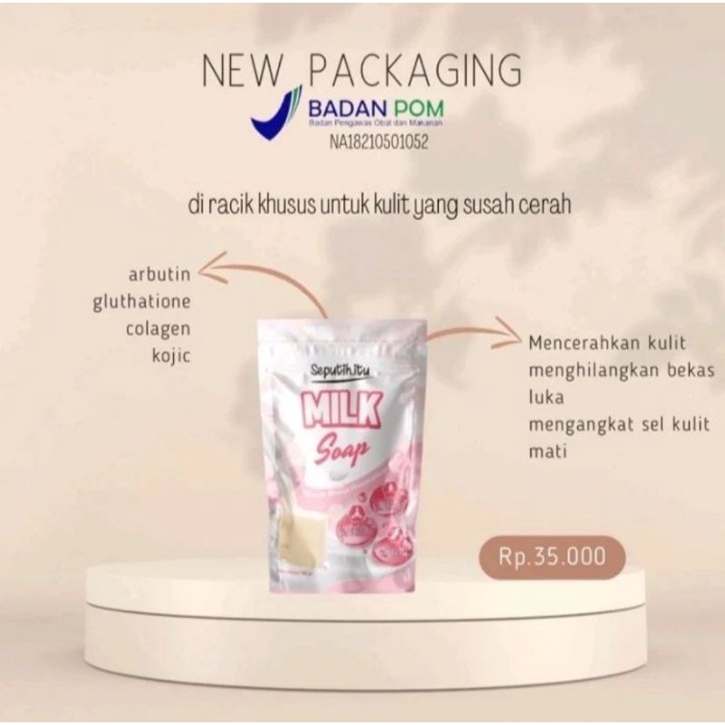 SIAP KIRIM WHITENING SOAP BAR BY SEPUTIH.ITU || BPOM