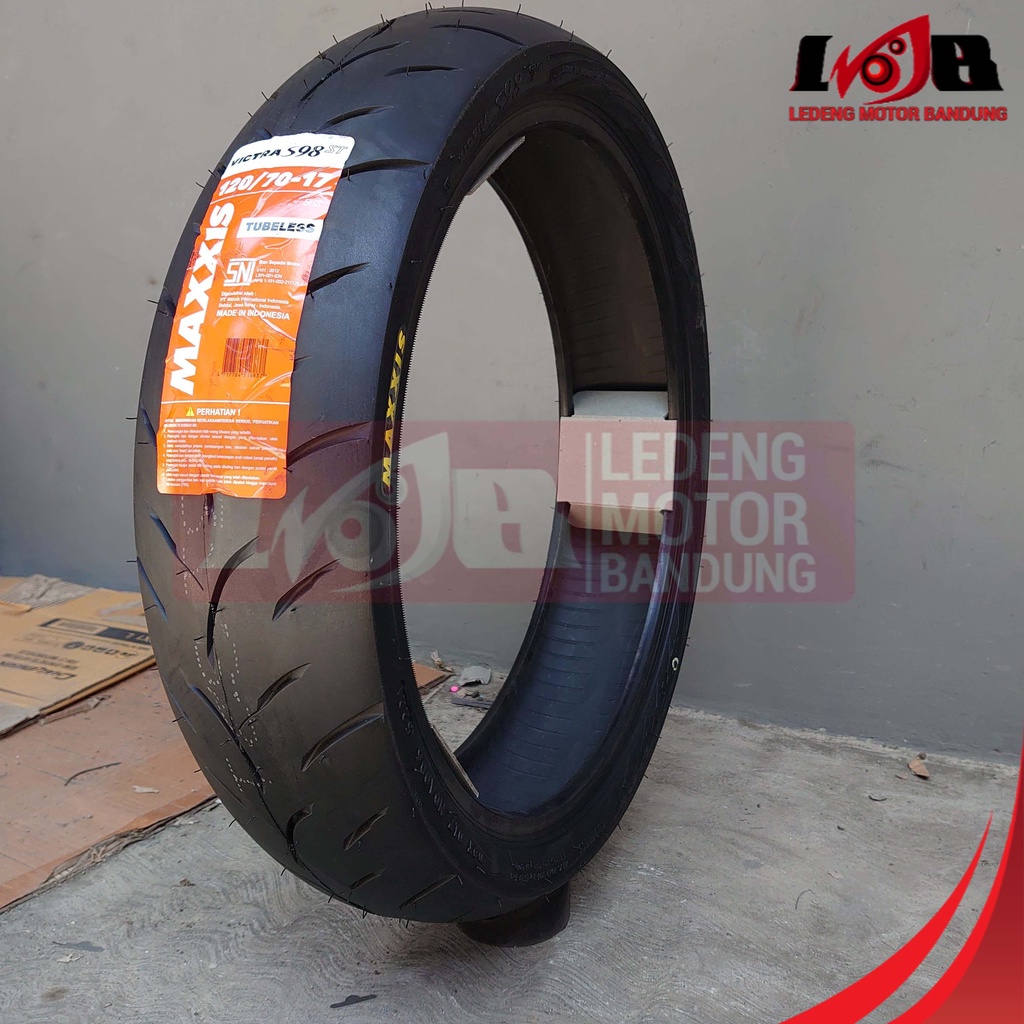 Maxxis 120/70-17 Victra S98 ST Ban Belakang Tubeless Vixion NVL Byson CBR 250 Ninja Sport 58S