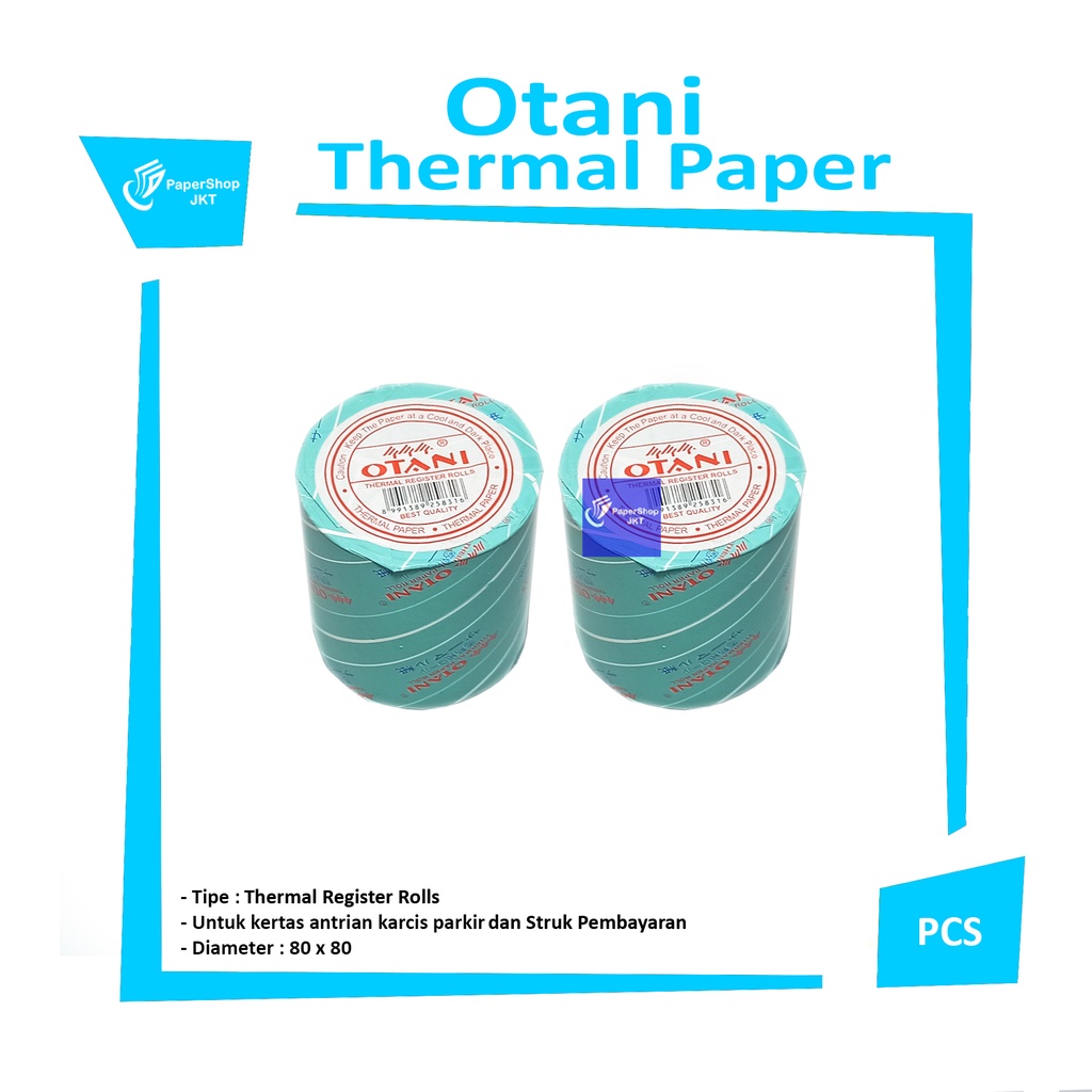 

OTANI - Thermal 80 x 80 Kertas Antrian - Roll