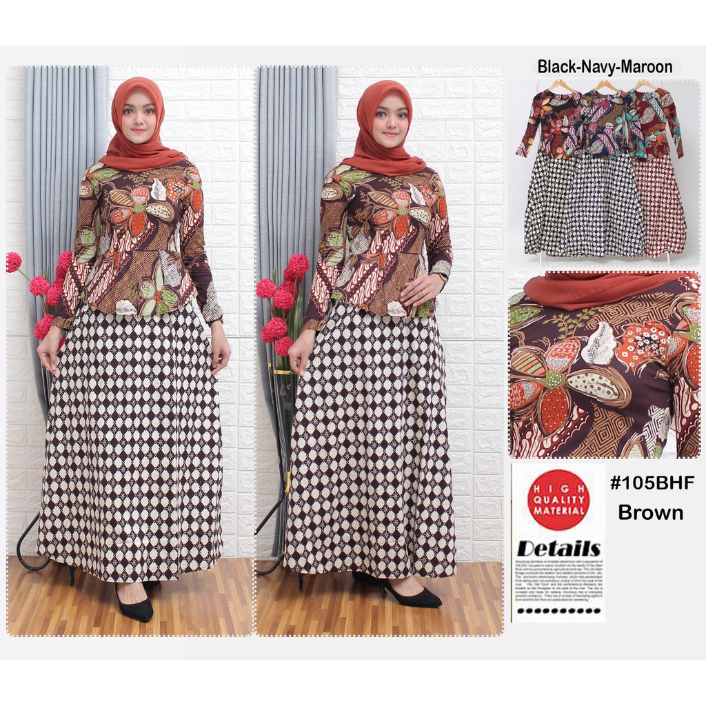 Gamis Batik Fashion Cewek