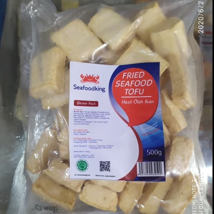 

Seafoodking fried fish topu 500 gr