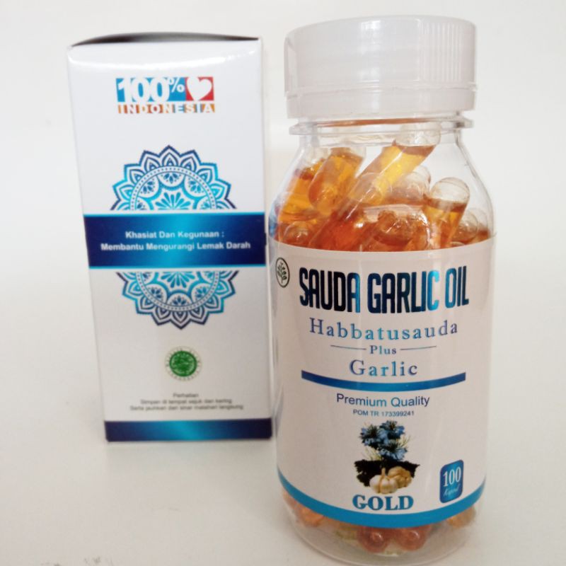 

sauda garlic oil 100 kapsul membantu melancarkan peredaran darah dan menjaga imunitas tubuh