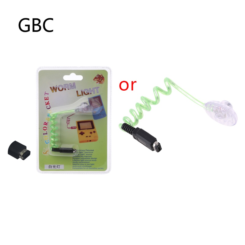 btsg High Quality New Flexible Worm Light Illumination LED Lamps Nintend Gameboy GBA