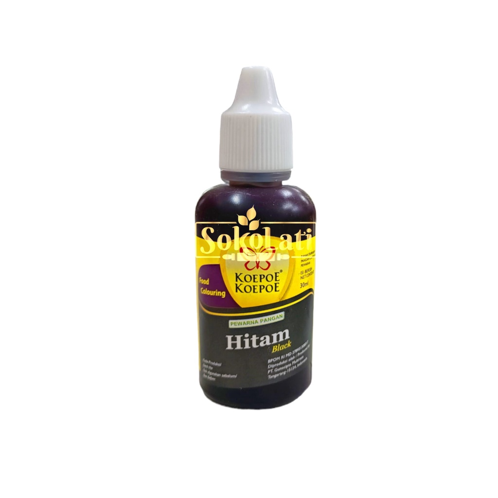 

Koepoe Koepoe Pewarna Hitam 30ml