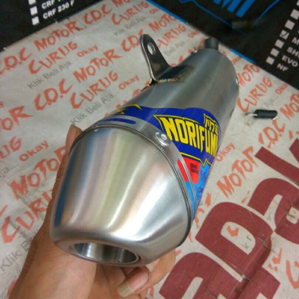 Turun Harga  SILENCER NORIFUMI EVO KNALPOT RACING SILINCER 2T SELENCER FIZR SATRIA RU 2TAK NINJA