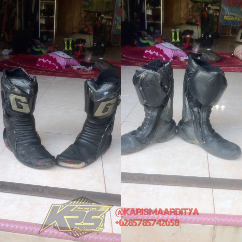 sepatu balap gaerne size 41, sepatu roadrace gaerne ukuran 41