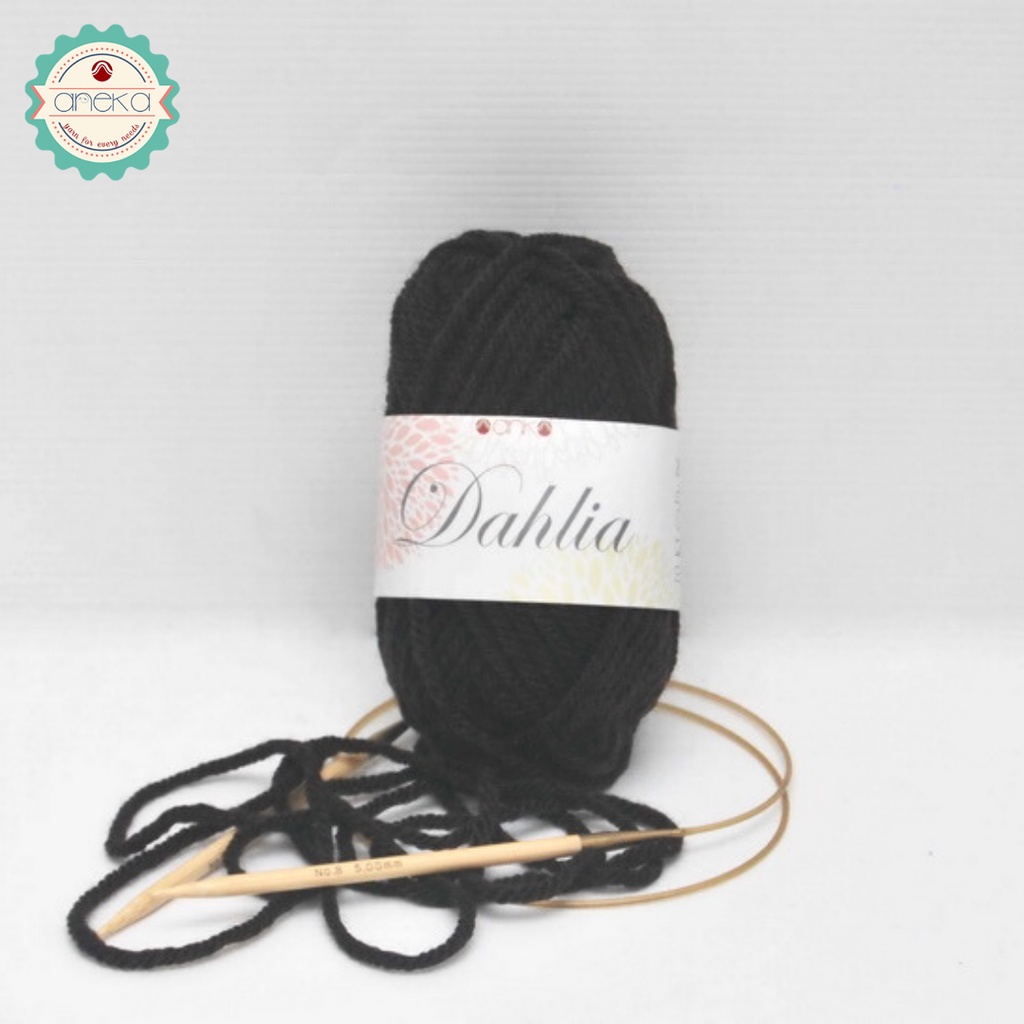 Benang Rajut Karpet Dahlia / Carpet Yarn - 1902( Coklat Kopi )