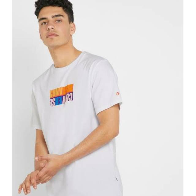 Kaos t shirt putih Converse original murah