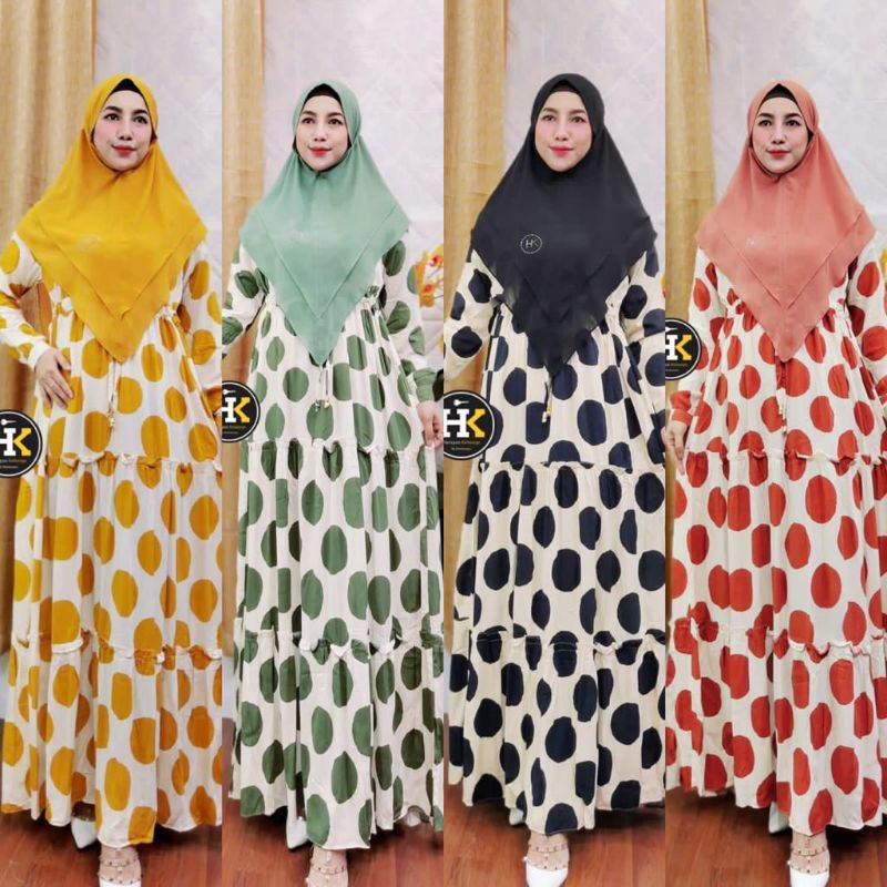 READY HOME DRESS  SET FOLKA SYAR'I BY:HK