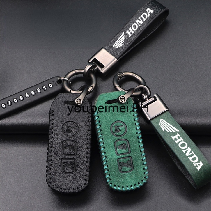 Case Pelindung remote Kunci motor honda VARIO 125 150 Bahan Kulit Dan Logam