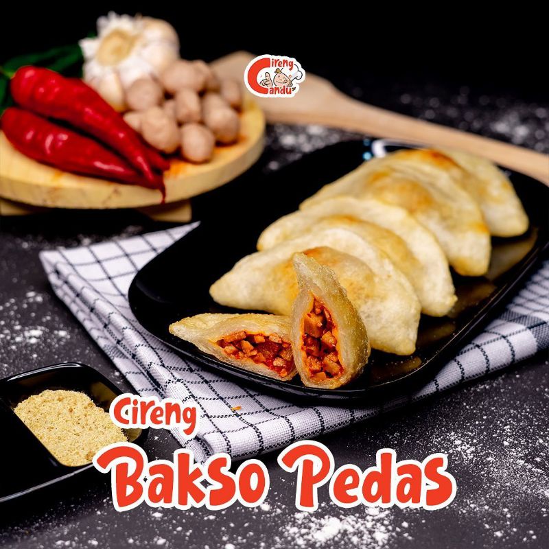 

Cireng Isi Baso Sapi Pedas