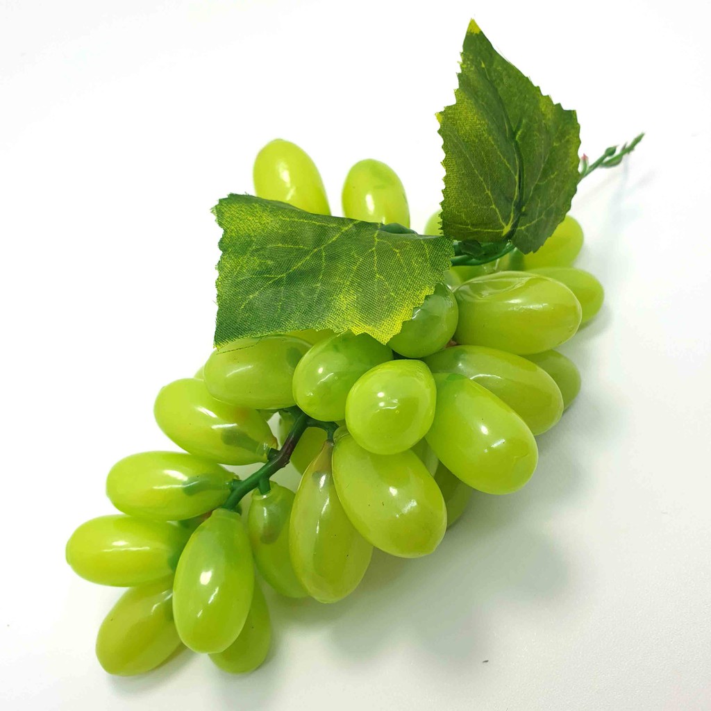 Anggur Hijau Artificial 15 cm/ Buah Palsu/ Buah Plastik/ Buah Busa/ Anggur Palsu/ Anggur Plastik