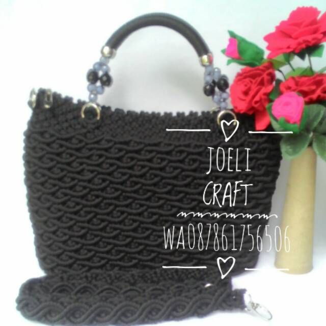 Tas talikur motif cacing