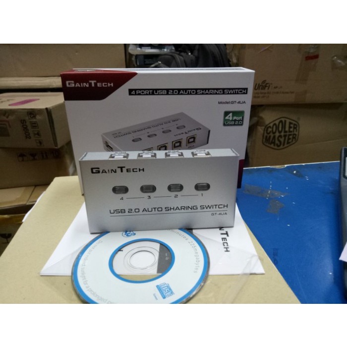 Gaintech Auto Switch Printer 4port