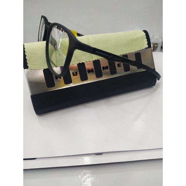 Frame Hummer original brand Sporty Pria dan wanita Lensa BLUECROMIC