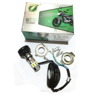  LED  LAMPU  HEADLAMP MOTOR LED  RTD  6  SISI  M02E LAMPU  UTAMA 