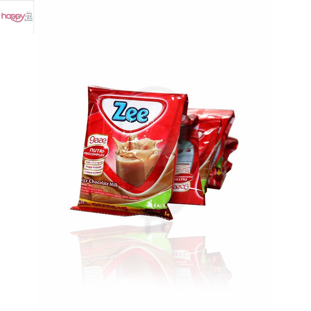 

Zee Coklat Sachet 10x40g