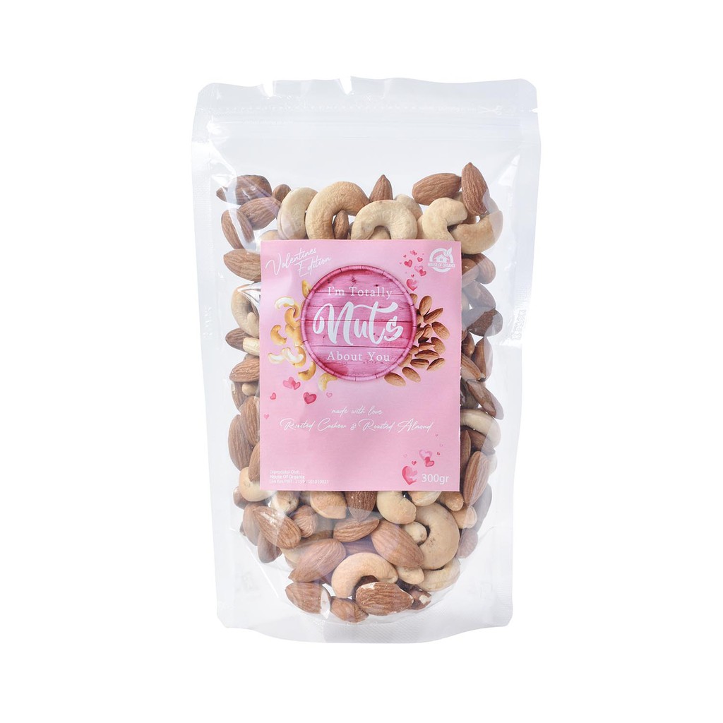 

I am totally nuts about you (roasted almond and cashew)