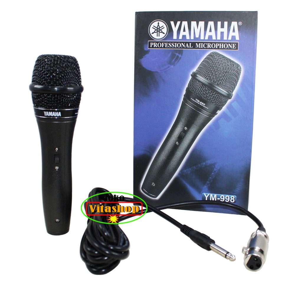 Mikrofon Kabel YAMAHA YM 998 MICROPHONE YAMAHA YM 998 MIK YAMAHA PROFESIONAL