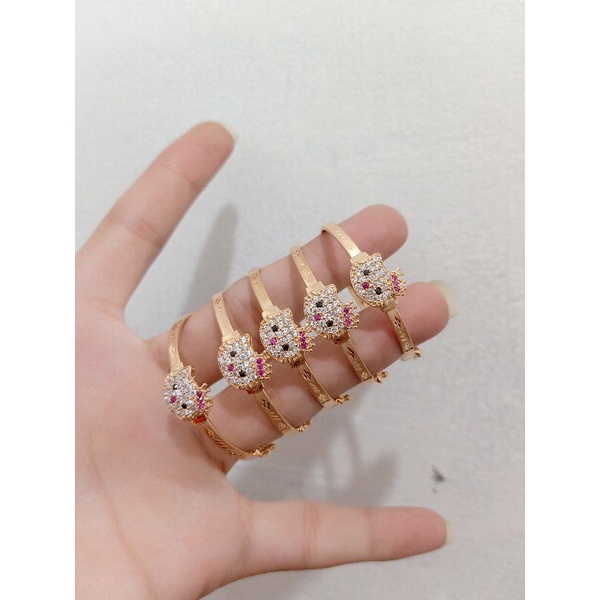 GELANG ANAK PERAK 925 ROSE GOLD