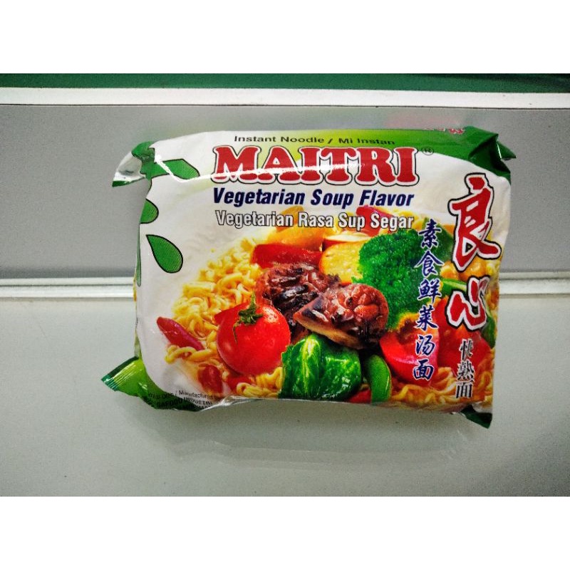 

mie maitri vegetarian rasa sup segar 1pcs
