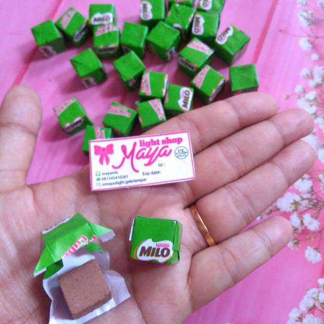 Milo cube isi 10pc permen candy milk susu coklat milo halal termurah