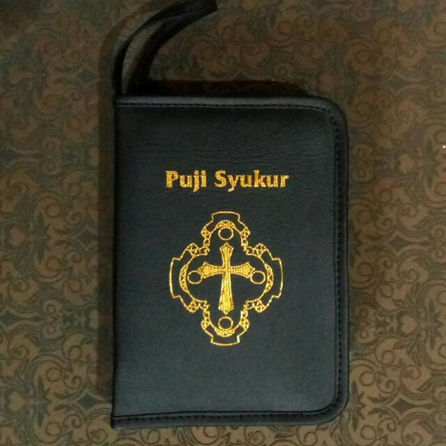 Puji Syukur ukuran besar dengan tambahan Cover Sampul Tas Dompet