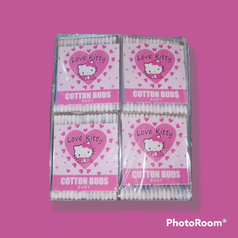 COTTON BUD BAYI KECIL/ CUTTON BUD DEWASA ISI 12 PACK/KOTAK