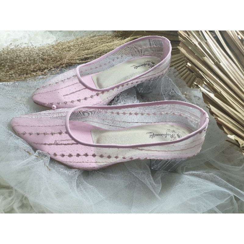 sepatu merrisa pink sepatu cantik wanita sepatu hak tahu