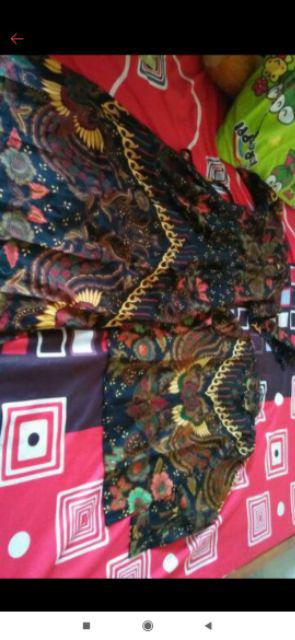 Batik Couple Keluarga Sania Ruffle Ori Kupu Kuning Batik Keluarga // Baju Couple Keluarga Seragam