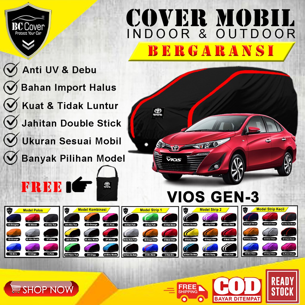 Body Cover Mobil VIOS GEN 3 / Sarung Mobil Toyota Vios Limo / Selimut Tutup Penutup Pelindung Jas Mantol Kerudung Mantel Sedan vios Outdoor