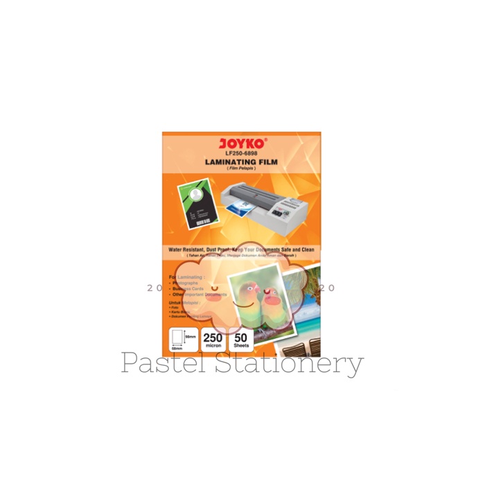 

Plastik Laminating KTP Joyko - Laminating Film KTP 250 Micron