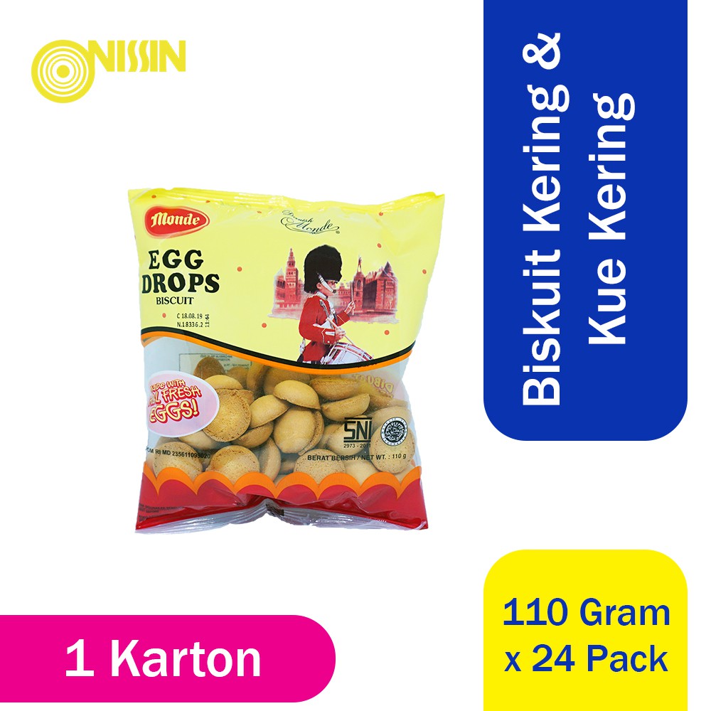 

Egg Drop 110 gr 1 Karton