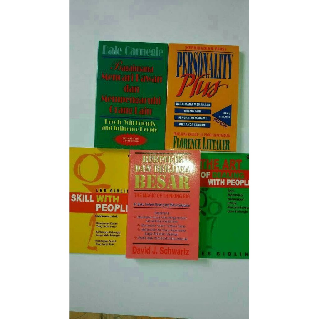 Berpikir Dan Berjiwa Besar 1 Paket 5 Buku