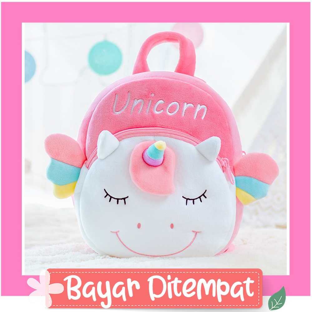 ( bisa cod ) BACKPACK DUCKFACE CHEROKEE #TASMURAH #RANSELMURAH #TAS SEKOLAH ANAK PEREMPUAN TAS RANSEL SEKOLAH ANAK PAUD TK PEREMPUAN KARAKTER KUDA UNICORN PONY KECIL LUCU tri210