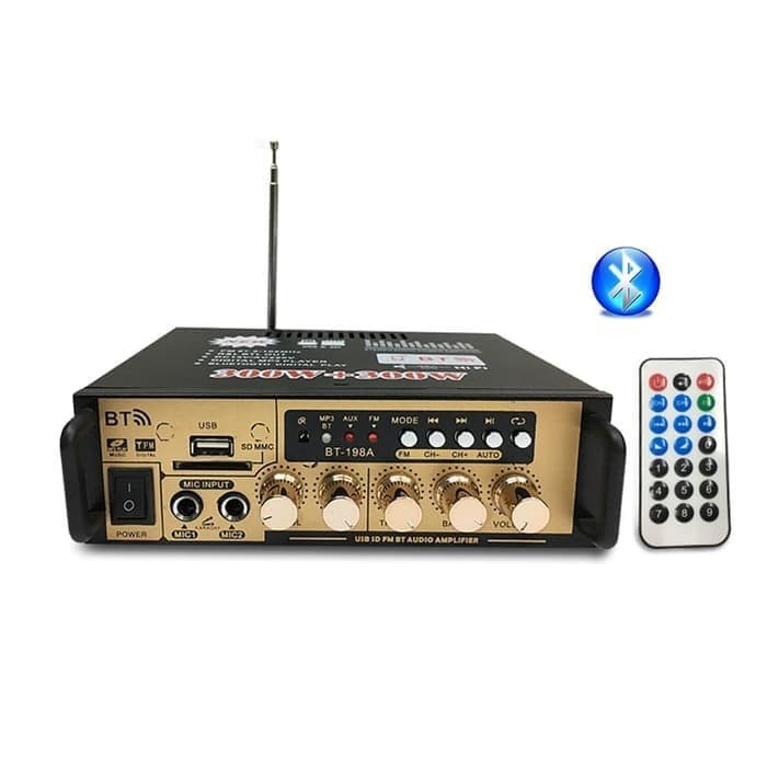 Jual Amplifier bluetooth karaoke / Amplifier 600W / Power Amplifier