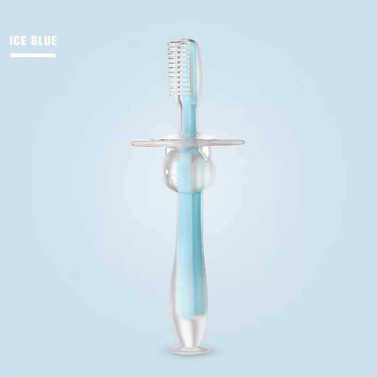 SIKAT GIGI BAYI GAGANG SILICON - FINGER TOOTH BRUSH - PEMBERSIH MULUT BAYI