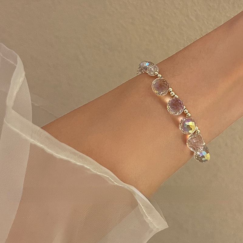 Gelang Kristal Gaya Minimalis