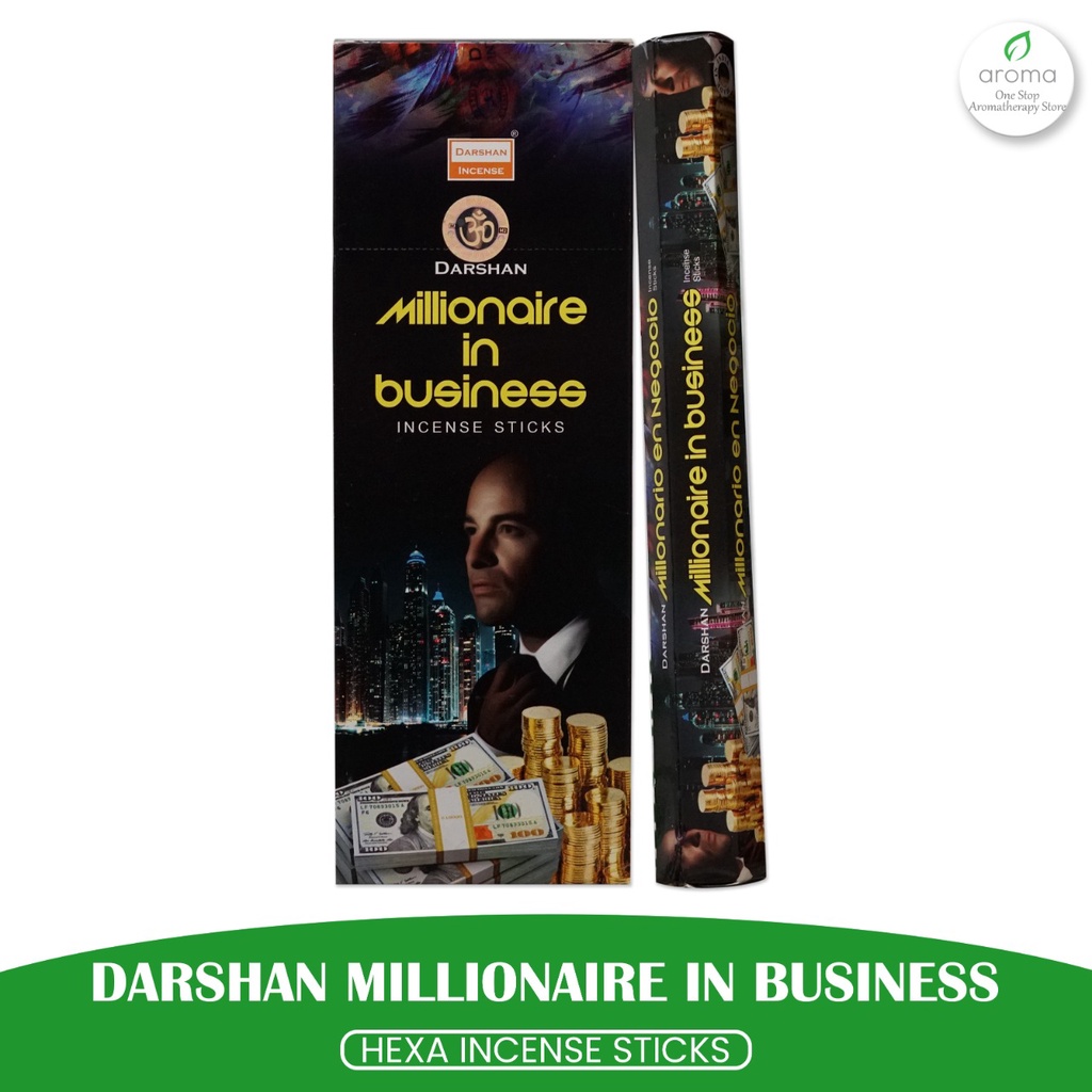 Dupa India (Aromaterapi) Hexa - Darshan Millionaire in Business