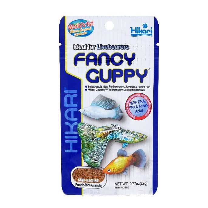 Hikari Fancy Guppy 22g / 22gr / 22 g / gr / gram Makanan Ikan Guppy