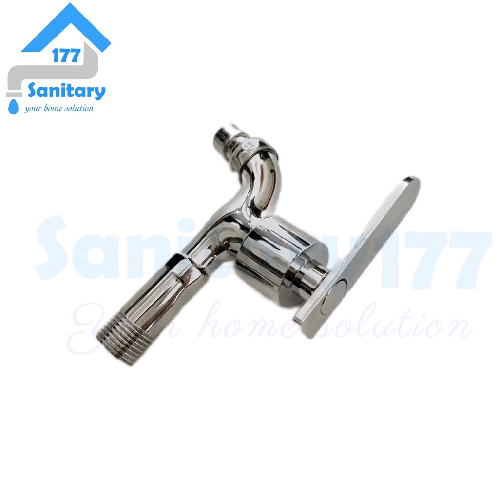 Kran Taman Minimalis Engkol F- Keran Air Tembok stainless Kamar Mandi  bathroom faucet selang mesin cuci sanitary177