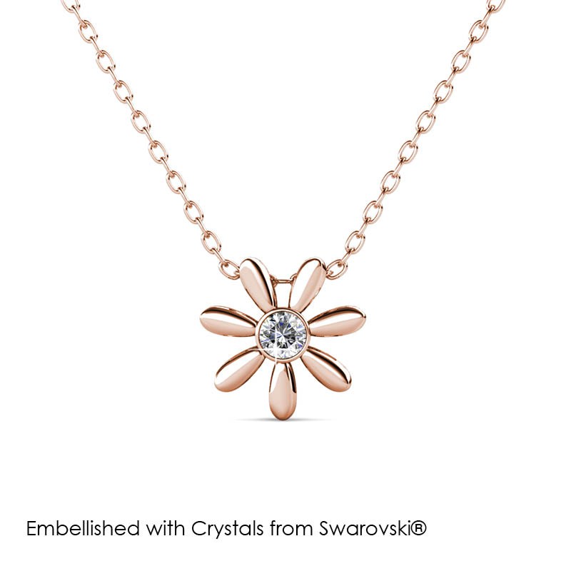 Petra Pendant - Kalung Crystal   kristal premium mewah berkilau® by Her Jewellery