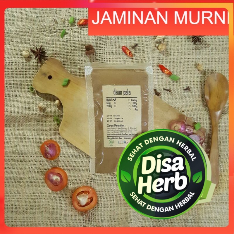 

DAUN PALA / POLO BUBUK 100 GRAM - Myristica Fragrans - MURNI - JSR - REMPAH