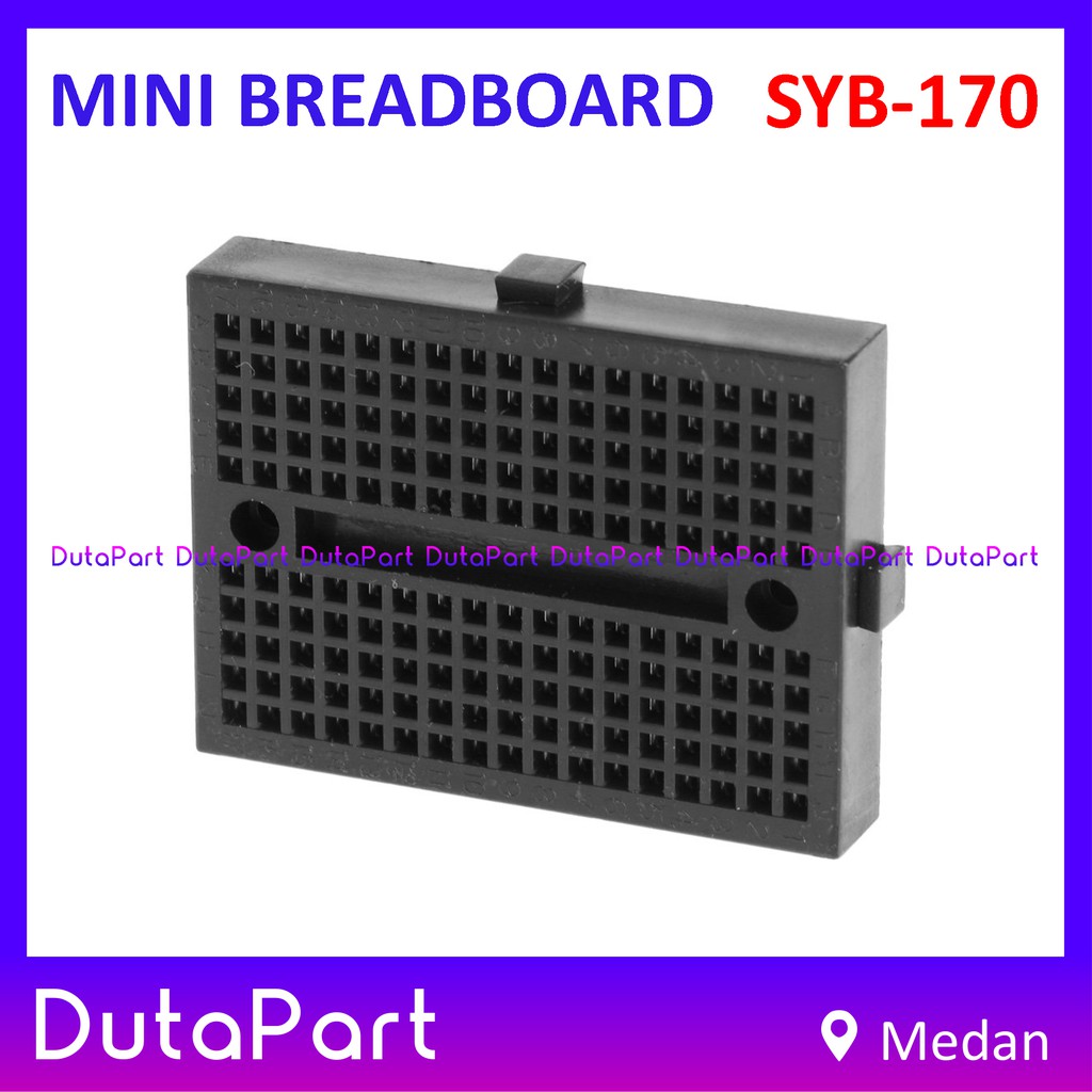 Breadboard SYB-170 Solderless Mini PCB Bread Board 170 Lubang SYB 170