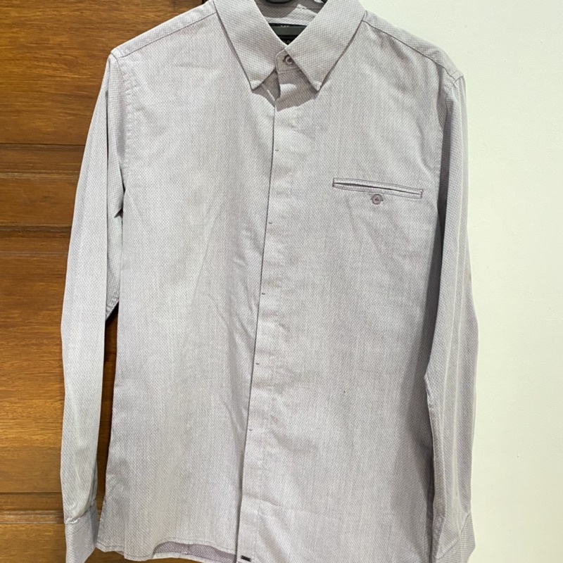 Kemeja Kantor Ungu Muda