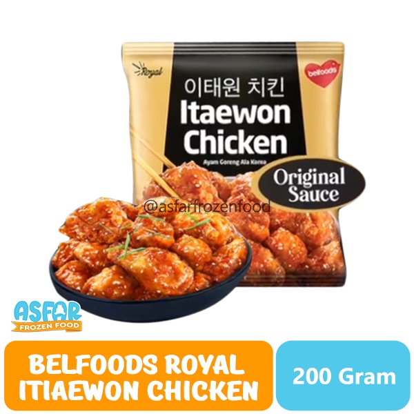 

Belfoods Royal Itiaewon Chicken - 200 Gram