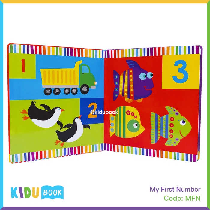 Buku Bayi dan Anak My First Number Kidu Baby